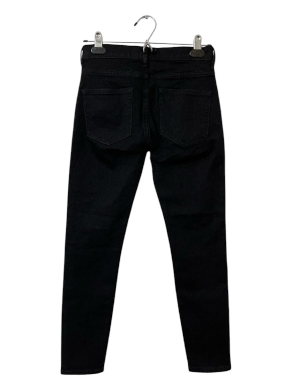 Everlane Black Ankle Skinny Jeans Size 24 – High Rise Stretch Denim NWOT - Picture 3 of 5